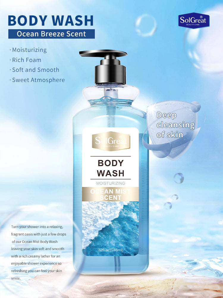 SUPER BODY WASH MOISTURIZING - OCEAN MIST SCENT