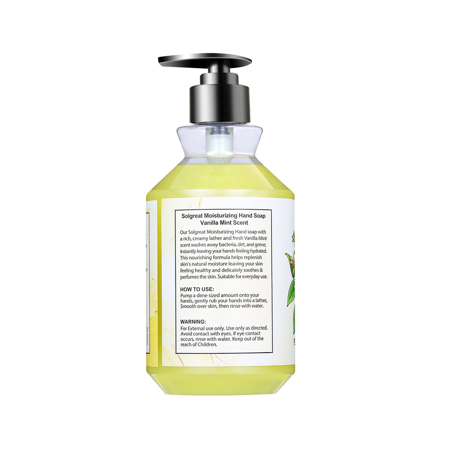 MOISTURIZING HAND SOAP - VANILLA MINT SCENT
