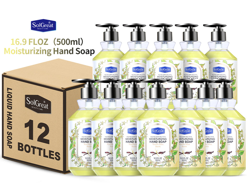 MOISTURIZING HAND SOAP - VANILLA MINT SCENT